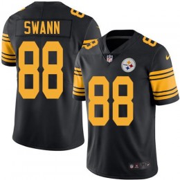 Pittsburgh Steelers #88 Lynn Swann Black Men's Stitched NFL Limited Rush Jersey