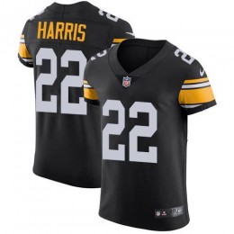 Steelers #22 Najee Harris Black Alternate Men's Stitched NFL New Elite Jersey