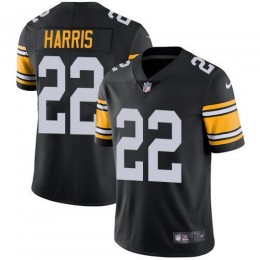 Steelers #22 Najee Harris Black Alternate Men's Stitched NFL Vapor Untouchable Limited Jersey