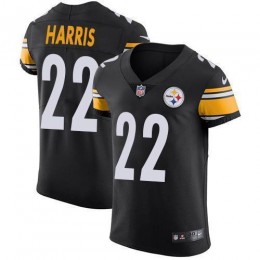 Steelers #22 Najee Harris Black Team Color Men's Stitched NFL Vapor Untouchable Elite Jersey