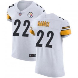 Steelers #22 Najee Harris White Men's Stitched NFL New Elite Jersey