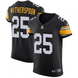 Steelers #25 Ahkello Witherspoon Black Alternate Men's Stitched NFL New Elite Jersey