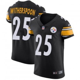 Steelers #25 Ahkello Witherspoon Black Team Color Men's Stitched NFL Vapor Untouchable Elite Jersey