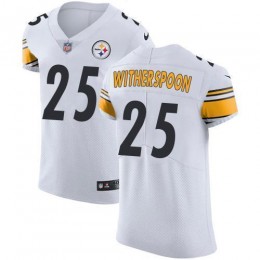 Steelers #25 Ahkello Witherspoon White Men's Stitched NFL Vapor Untouchable Elite Jersey