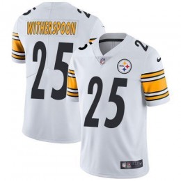 Steelers #25 Ahkello Witherspoon White Men's Stitched NFL Vapor Untouchable Limited Jersey