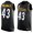 Steelers #43 Troy Polamalu Black Team Color Men's Stitched NFL Limited Tank Top Jersey