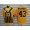 Steelers #43 Troy Polamalu Gold 1933s Throwback Men's Embroidered NFL Elite Jersey