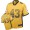 Steelers #43 Troy Polamalu Gold Men's Stitched NFL Elite Drift Fashion Jersey