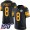 Steelers #8 Kenny Pickett Black Men's Stitched NFL Limited Rush 100th Season Jersey