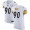 Steelers #90 T. J. Watt White Men's Stitched NFL Vapor Untouchable Elite Jersey