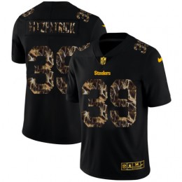 Pittsburgh Steelers #39 Minkah Fitzpatrick Men's Black Flocked Lightning Vapor Limited NFL Jersey