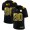 Pittsburgh Steelers #90 T.J. Watt Men's Black Golden Sequin Vapor Limited NFL Jersey