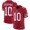 49ers #10 Jimmy Garoppolo Red Team Color Men's Stitched NFL Vapor Untouchable Limited Jersey