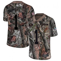 49ers #1 Jimmie Ward Camo Men's Stitched NFL Limited Rush Realtree Jersey