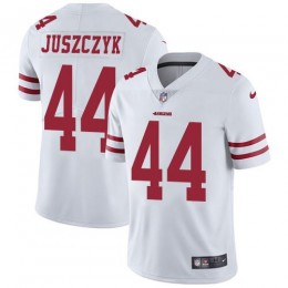 49ers #44 Kyle Juszczyk White Men's Stitched NFL Vapor Untouchable Limited Jersey