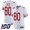 49ers #80 Jerry Rice White Men's Stitched NFL 100th Season Vapor Limited Jersey