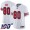 49ers #80 Jerry Rice White Rush Men's Stitched NFL Limited 100th Season Jersey