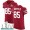 49ers #85 George Kittle Red Super Bowl LIV 2020 Team Color Men's Stitched NFL Vapor Untouchable Elite Jersey
