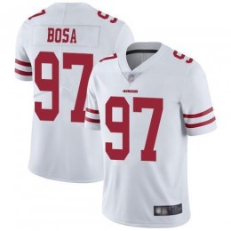 49ers #97 Nick Bosa White Men's Stitched NFL Vapor Untouchable Limited Jersey