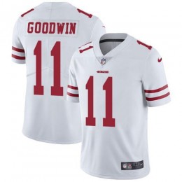 San Francisco 49ers #11 Marquise Goodwin White Men's Stitched NFL Vapor Untouchable Limited Jersey