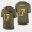 San Francisco 49ers #17 Emmanuel Sanders Men's Olive Gold 2019 Salute to Service NFL 100 Limited Jersey