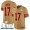 San Francisco 49ers #17 Emmanuel Sanders Gold Super Bowl LIV 2020 Men's Stitched NFL Limited Inverted Legend Jersey
