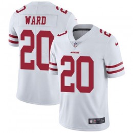 San Francisco 49ers #20 Jimmie Ward White Men's Stitched NFL Vapor Untouchable Limited Jersey