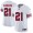 San Francisco 49ers #21 Deion Sanders White Rush Men's Stitched NFL Vapor Untouchable Limited Jersey
