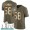 San Francisco 49ers #58 Weston Richburg Olive/Gold Super Bowl LIV 2020 Men's Stitched NFL Limited 2017 Salute To Service Jersey