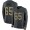 San Francisco 49ers #65 Aaron Banks Anthracite Salute to Service Men's Stitched NFL Limited Therma Long Sleeve Jersey