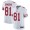 San Francisco 49ers #81 Terrell Owens White Men's Stitched NFL Vapor Untouchable Limited Jersey