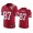 San Francisco 49ers #87 Dwight Clark Red Men's 75th Anniversary Stitched NFL Vapor Untouchable Limited Jersey