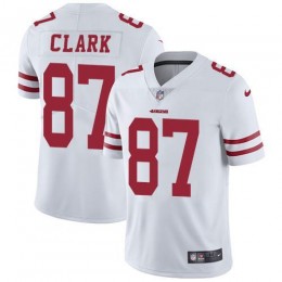 San Francisco 49ers #87 Dwight Clark White Men's Stitched NFL Vapor Untouchable Limited Jersey