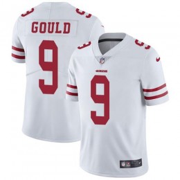 San Francisco 49ers #9 Robbie Gould White Men's Stitched NFL Vapor Untouchable Limited Jersey
