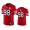 San Francisco 49ers #98 Arden Key Red Rush Men's 75th Anniversary Stitched NFL Vapor Untouchable Limited Jersey