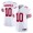 San Francisco 49ers #10 Jimmy Garoppolo White Men's 2022-23 Limited Stitched NFL Vapor Untouchable Jersey