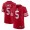 San Francisco 49ers #5 Trey Lance Men's 2022 Player Game Jersey – Scarlet