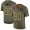 San Francisco 49ers #80 Jerry Rice Men's 2019 Olive Camo Salute To Service Limited NFL Jersey