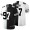 San Francisco 49ers #97 Nick Bosa Men's Black V White Peace Split Vapor Untouchable Limited NFL Jersey