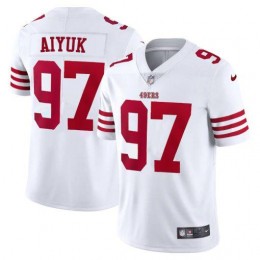 San Francisco 49ers #97 Nick Bosa White Men's 2022-23 Authentic Stitched NFL Vapor Untouchable Elite Jersey