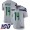 Seahawks #14 D.K. Metcalf Grey Alternate Men's Stitched NFL 100th Season Vapor Limited Jersey