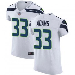Seahawks #33 Jamal Adams White Men's Stitched NFL New Elite Jersey