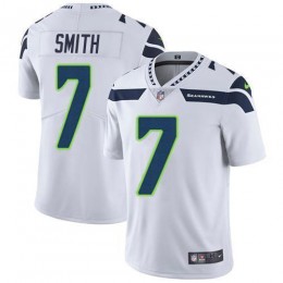 Seahawks #7 Geno Smith White Men's Stitched NFL Vapor Untouchable Limited Jersey