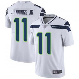 Seattle Seahawks #11 Gary Jennings Jr. White Men's Stitched NFL Vapor Untouchable Limited Jersey