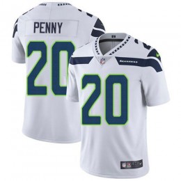 Seattle Seahawks #20 Rashaad Penny White Men's Stitched NFL Vapor Untouchable Limited Jersey