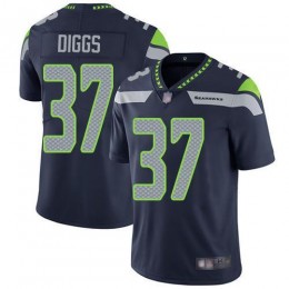 Seattle Seahawks #37 Quandre Diggs Steel Blue Team Color Men's Stitched NFL Vapor Untouchable Limited Jersey