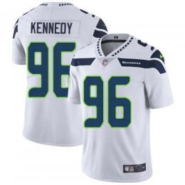 Seattle Seahawks #96 Cortez Kennedy White Men's Stitched NFL Vapor Untouchable Limited Jersey
