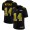 Seattle Seahawks #14 DK Metcalf Men's Black Golden Sequin Vapor Limited NFL Jersey