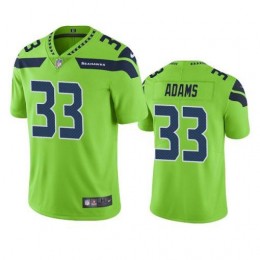 Seattle Seahawks #33 Jamal Adams Men's Green Color Rush Limited Stitched NFL Jersey