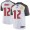 Buccaneers #12 Tom Brady White Men's Super Bowl LV Champions Patch Stitched NFL Vapor Untouchable Limited Jersey